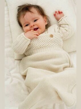 Disana knit wool sleep sack